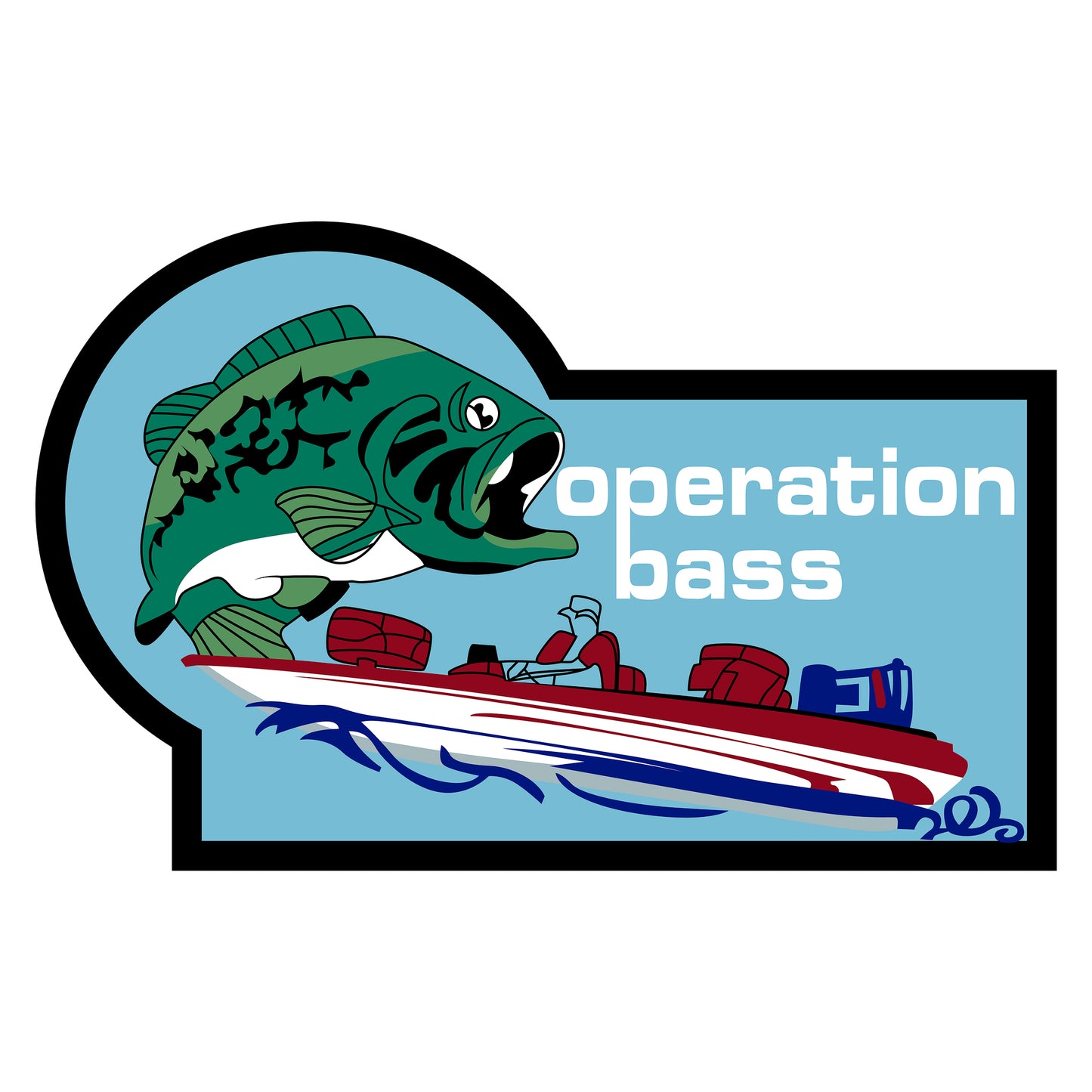 Operation Bass Sticker